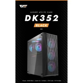 Resim Dark Flash Dk 352 Siyah (Black) Bilgisayar Kasası 