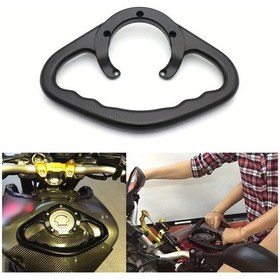 Resim Elmpaly Kırmızı Suzuki Motor Tutacak 5 Delikli Yolcu Tutamağı Depo Kolu 