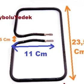 Resim FullYedek Tefal Tost Makinesi Rezistans 23,5 cm x 13,5 cm 230 V - 800 Watt 