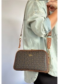 Resim 5 Bölmeli Ayarlanabilir Uzun Askılı Kadın Omuz Çantası 001 