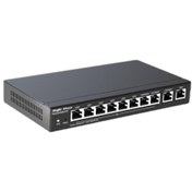 Resim Ruijie RG-EG310GH-P-E 10 Port Gigabit 10/100/1000 7 Port POE/POE+ Yönetilebilir 