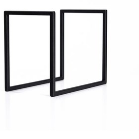 Resim MERZANA Metal Plaklık, Dergilik, Kitaplık, Plak Organizer 