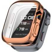 Resim Dinosaurs Huawei Watch D2 Koruyucu Kılıf Galvanik Tpu Saat Kapağı Ekran Filmi İle 