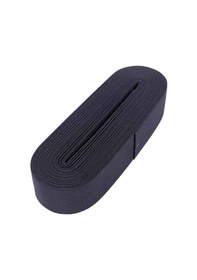 Resim Lastik Sert Yumuşak Çamaşır Don Etek Bel Paça Bebe Lastiği 1 CM 20 M Siyah 