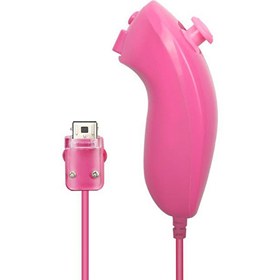 Resim Wii Nunchuck Pembe Nintendo Wii Joystick Aksesuar Wii Kumanda Eklentisi 