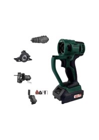 Resim Klpro KLMS18-20 18V 2 Ah Li-ion Çift Akülü Darbeli Vidalama Makinesi Multi Set 