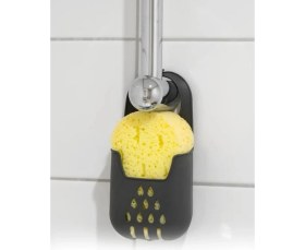 Resim Pratik Asılabilir Mutfak Banyo Silikon Bulaşık Süngerlik Evye Üstü Askılı Düzenleyici Süngerlik 