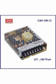 Resim Meanwell LRS-100 8,5A 12V LED SÜRÜCÜ ADAPTÖR TRAFO 