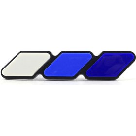 Resim Hombey Toyota Tacoma Tundra 4runner Araçlar İçin Abs Grille Rozeti Mavi Degrade Stili Modifikasyon Parçası Hava Durumuna Dayanıklı 