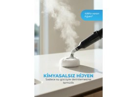 Resim Pirantech CB-103A 2000W Güçlü Buharlı Temizlik Makinesi Aksesuarlarla Ev Tipi Hijyenik Temizlik 