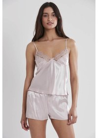 Resim Pierre Cardin 6'lı Kaplı Gecelik Sabahlık Set 6325 Pudra 001 
