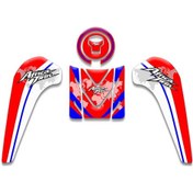 Resim Honda Africa Twin Tank Pad Set 2016/2024 Uyumlu 03 