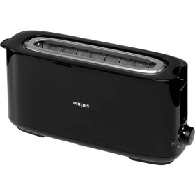 Resim Philips Daily Collection Uzun Yuvalı Ekmek Kızartma Makinesi, Buz Çözme Modu, 8 Kızartma Ayarı, Uzun 