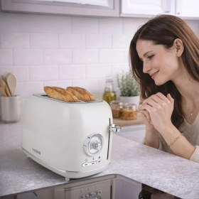 Resim Yasomi YK-688T Retro İki Dilim Ekmek Kızartma Makinesi 