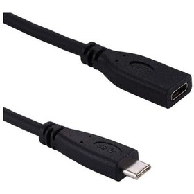 Resim 50 Cm Type-C Usb 3.1 Dişi Erkek Uzatma Kablosu 50Cm Typec Uzatma 