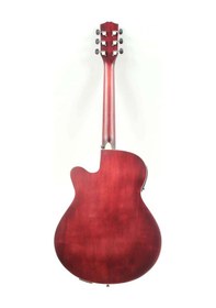 Resim Angel Afg200ce-trd Elektro Akustik Gitar Kırmızı Saydam Cila Cutaway 