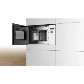 Resim Bosch BFL524MW0 Ankastre Mikrodalga Fırın 800 W Beyaz Renkli Mekanik Kontrol Özellikli 