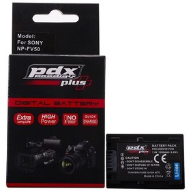 Resim PDX for Sony NP-FV50 Batarya 