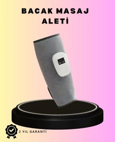 Resim 3 Kademeli Hava Basınçlı Isıtmalı Baldır Masaj Aleti - Titreşimli Ve Kablosuz Kullanım Çok Renkli 