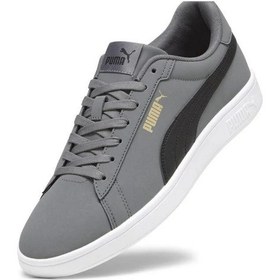 Resim Puma Smash 3.0 Erkek Gri Smash 3.0 Sneaker 39233602 Gri 