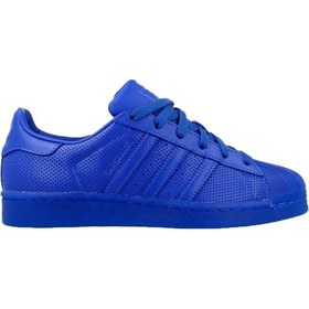 Resim Adidas Superstar Adicolor Mavi Spor Ayakkabı ART S80327 (480030240) Mavi 