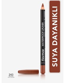 Resim Flormar Waterproof Lipliner - Suya Dayanıklı Dudak Kalemi No:243 Hot Cocoa 1.14 g 8690604567584 