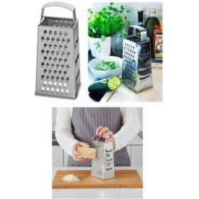 Resim 2'li Çırpıcı, Çelik Rende ve Sarımsak Ezici Seti 