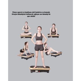 Resim Ev Tipi Titreşimli Spor Aleti Yakım Destekli Tasarım 