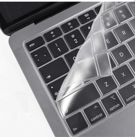 Resim Apple Uyumlu MacBook Air 2020 13 Inc A2179 Ile Türkçe Q Klavye Slim Şeffaf Klavye Koruyucu Kılıf Çok Renkli 