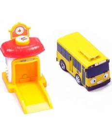 Resim Tayo Otobüs ve Garaj Seti 4'lü Set 