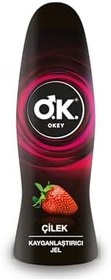 Resim Okey Çilek Kayganlaştırıcı Jel 50 ml 