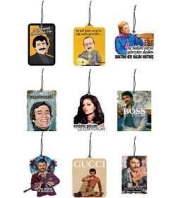 Resim ByMeyla En Çok Sevilen Efsaneler 9lu Oto Kokusu ve Oto Aksesuarı 