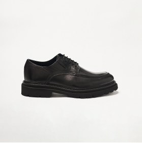 Resim John May Erkek Oxford ( Klasik) OG-340 Siyah Deri 