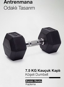Resim Proforce Çelik Ağırlık Metal Tutma Yerlerine Sahip Tekli Dambıl - 7.5 KG Tekli 