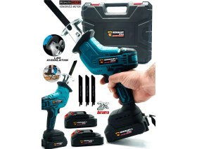 Resim Germany Style Kömürsüz Motor Çift Akülü Çelik Şanzuman Kemik Kesme Tilki Kuyruğu 