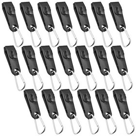 Resim Plastik Çadır Sabitleme Klampları İle D-şekilli Kanca - Hızlı Montajlı Rüzgar Dayanıklı 20 Adet Seti Çok Renkli Çok Renkli 