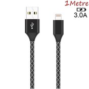 Resim Ally İPhone 13-12 11 3.0A Hızlı Halat Usb Şarj Kablosu 1MM 