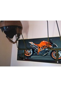 Resim Özel Fotoğraflı Kask Askısı, Motorcu Kask Askısı, Personalv74 