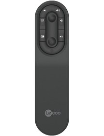 Resim Lecoo SPT9604 Kablosuz 2.4 Ghz USB Alıcılı Lazer Presenter Sunum Kumandası Siyah 