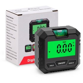 Resim Saatistan Dijital Eğim ve Açı Ölçer, Mıknatıslı, Hassas ve Kullanışlı 