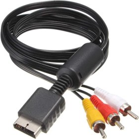 Resim Ps3 Ps2 Av Görüntü Kablosu Playstation 3 Ps3 Ps2 Av Görüntü Kablosu Playstation 3 2 Tv Bağlantı 