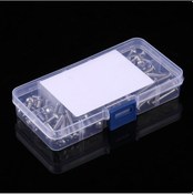 Resim Wezone 304 Paslanmaz Çelik M4 Disk Başlı İç İçgen Vida Ve Somun Seti - 170 Adet Çeşitli Uzunluklar - Ev, Ofis Ve Endüstriyel Kullanim 