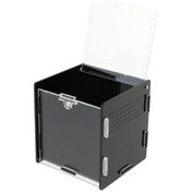 Resim Homyl Sürüngen Kaplumbağa Tankı Böcek Örümcekler Siyah-1 