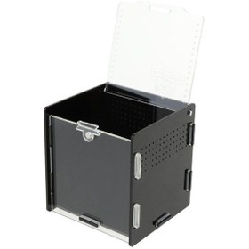 Resim Homyl Sürüngen Kaplumbağa Tankı Böcek Örümcekler Siyah-1 