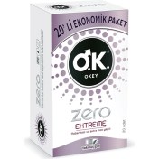 Resim Okey Zero Extreme Prezervatif 20'li 