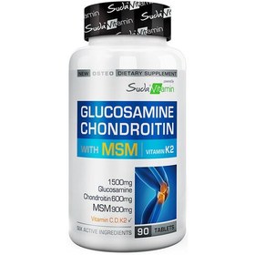 Resim Suda Vitamin Glucosamine Chondroitin MSM 90 Tablet 