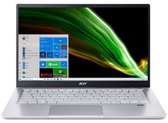 Resim Swift 3 SF314-43-R09W Ryzen7-5700U 16GB RAM 512GB SSD AMD Radeon 14'' Linux Gümüş Notebook Acer