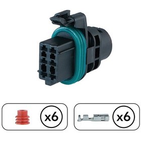 Resim Far Soketi 6 Pin Kablosuz 