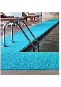 Resim Kıvırcık Paspas En 1,2 M - Boy 3 M Kaydırmaz Kaymaz Yolluk Karmaşık Halı Havuz Apartman Okul Dışarı Nocolor-4eebf94e 