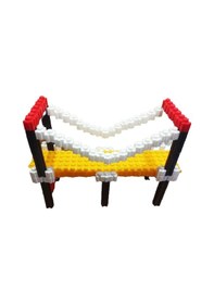 Resim Tik Tak Yapı Blokları Eğtici Oyuncaklar - 500 Parça 6 Renk Blok Seti 